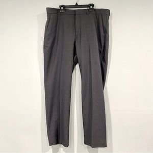 Perry Ellis Portfolio Grey Slacks Dress Pants Mens 36x29